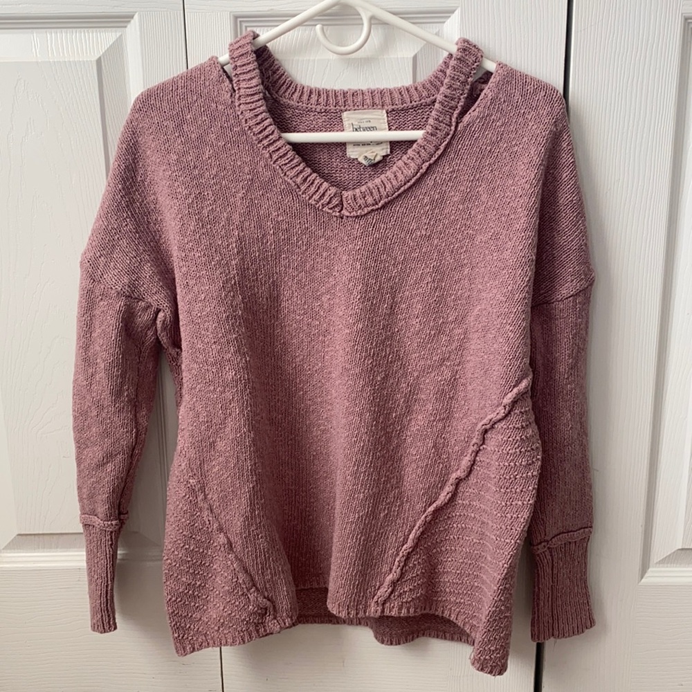 Purple Long Sweater